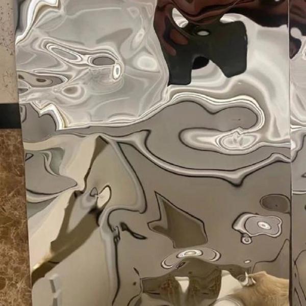 Buy cheap AISI Inox Water Ripple Stainless Steel Sheet Plate Colored 304 304L 316 316L 430 420 from wholesalers