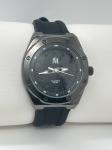 Sporty And Chic Silicon Strap Watch Black Dial Fashionable Wrist Watch