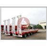 Buy cheap Integrative Heavy Duty Gooseneck Trailer Modern Industrial Design Strengthened Vertical Beam from wholesalers