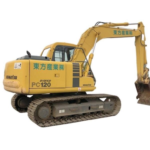 95% PC120 excavator with Original Hydraulic Valve Second-hand Komatsu 120-6E