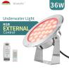 Buy cheap 36W RGB DC24V Underwater LED Spotlights IP68 Waterproof IK10 from wholesalers