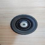 Durable 6 Inch Hard Rubber Wheels Barrow Gas Lawn Mower Rubber Wheel