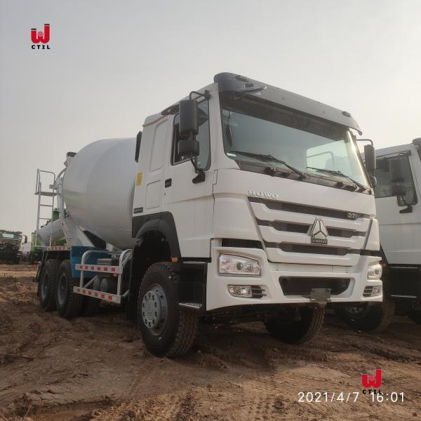 Buy cheap Euro 2 Concrete Mixer Truck Vehicle 371hp Left Hand Drive from wholesalers