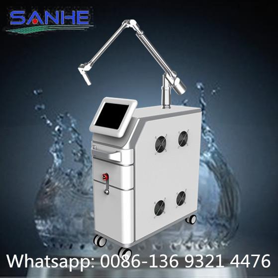 Buy cheap Beijing Sanhe manufacturer portable q switched nd yag laser tattoo removal from wholesalers