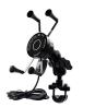 Buy cheap 7.5W 2A X Claw Motorcycle Phone Mount With 3 In 1 Wireless Charger from wholesalers