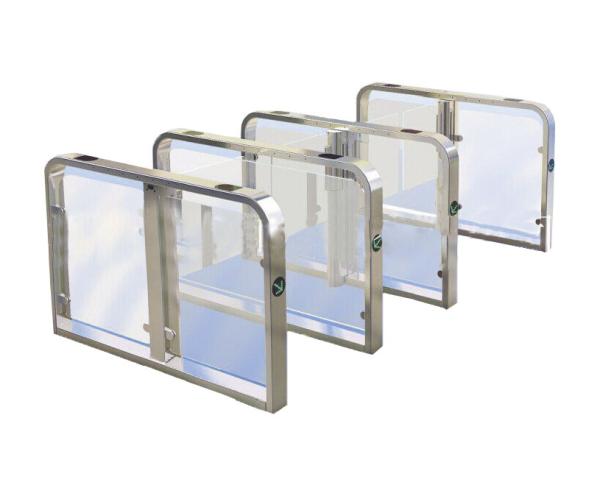 Buy cheap Business Building Speed Gate Turnstile Stainless Steel Arc Shaped Fast Gate from wholesalers