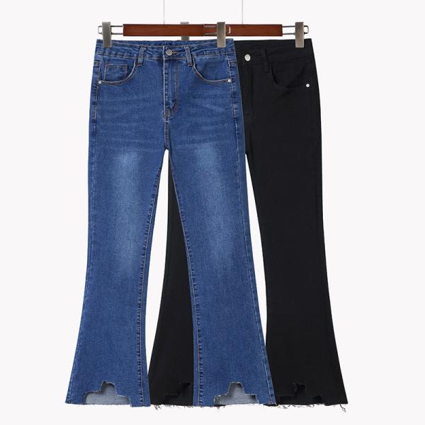 Buy cheap Mid Waist Spandex Cotton XXS To XXS Ladies Jeans from wholesalers