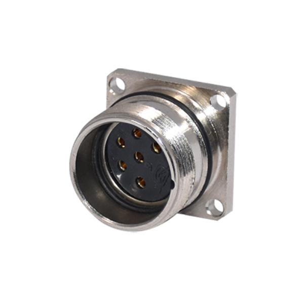 Buy cheap 150V 10mm Cable M23 Female Connector Rigoal Waterproof Straight Power from wholesalers