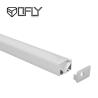 Buy cheap Square Wall Mounted LED Aluminum Channel Tilt LED Strip Lighting Installation from wholesalers