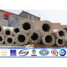 Buy cheap Electric Insulators Distribution Steel 50ft Polygonal Pole Medium Voltage from wholesalers