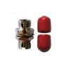 Buy cheap Red color Ceramic or Bronze Sleeve FC Fiber Optic Adapter contains the interconnect sleeve from wholesalers