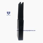 Handheld 10 bands cell phone Signal Jammer GSM CDMA 3G 4G WiFi UHF VHF