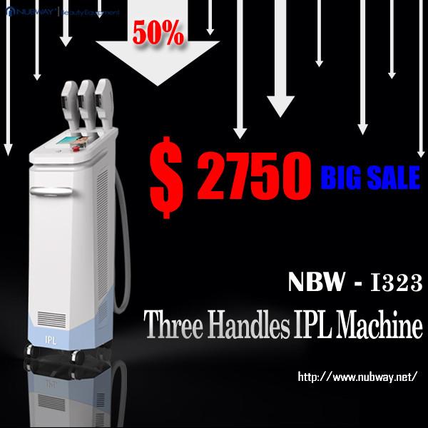 Buy cheap Special Price from NUBWAY!50% off 3 handles best IPL skin rejuvenation machine manufacture from wholesalers