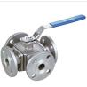 Buy cheap 4 Way Flanged Ball Valve CL150 Pressure 1/2" - 3" Size High Performance from wholesalers
