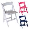 Buy cheap Modern Simple Small Portable White Plastic Resin Folding Dining Chairs for Hotel Wedding from wholesalers