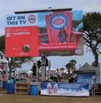 Outdoor Advertising High Brightness Led Screen , Full Color LED Display Board P5