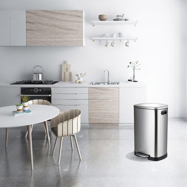 Buy cheap Anti Fingerprint Stainless Steel 13 Gallon Trash Can Touchless Trash Bin from wholesalers