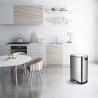 Buy cheap 410 Stainless Steel 13 Gallon Trash Can Customized Colour from wholesalers