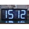 Buy cheap Outdoor 12 Inches Amber LED Time and Temperature Signs Brightness 5000/m2 8000cd/m2 from wholesalers