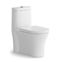 Buy cheap Modern One Piece Toilet 700*370*760mm Wider S-trap P-trap Siphon Flushing White product