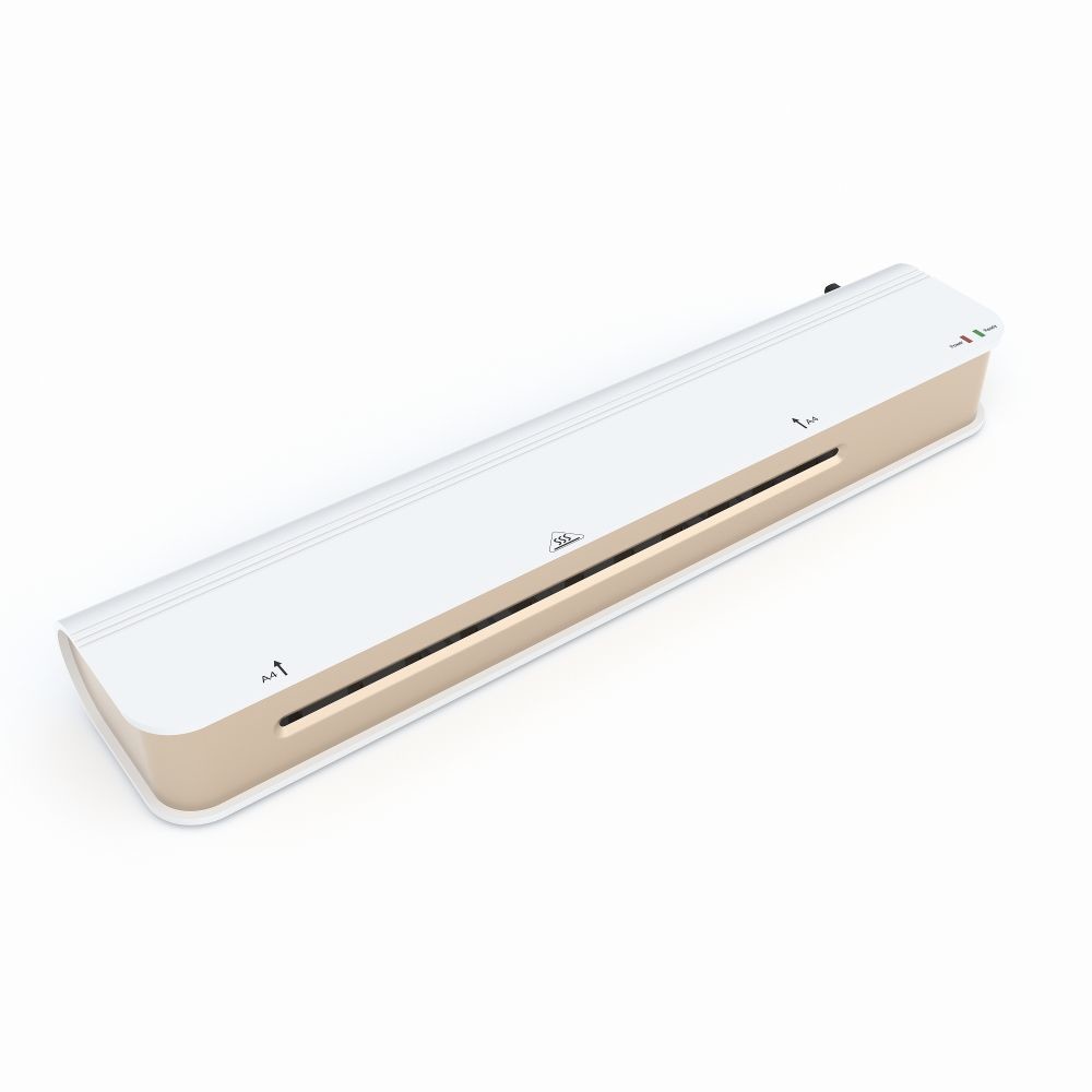 Small Size White Color GS Standard Desktop Laminating Machine 9.5inch A4