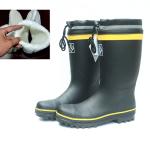 Anti Impact and Anti Puncture Rubber High Cut Rain Shoes for Industrial and