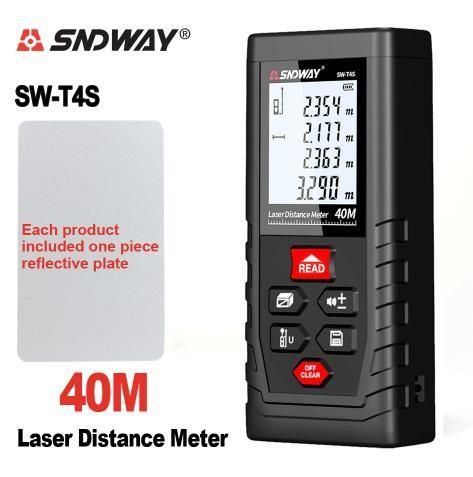 Buy cheap Sndway China Brand Laser Distance Meter SW-T40 40m from wholesalers