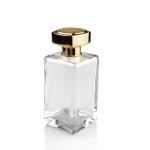 Luxurious Parfum Package Shiny Gold Electroplated Zinc Alloy Perfume Bottle Lid
