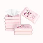 Mini Baby Wet Wipes Sanitizing 99.9% EDI Pure Water Baby Hand Cleaning Wipes