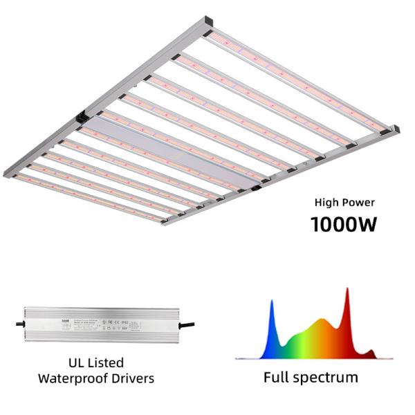 Aluminum Full Spectrum LED Grow Light 1000W LED Fluorescent Grow Lights Full