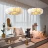 Buy cheap Feather Chandelier Lighting For Kids room lamp Bedroom staircase Restaurant ring chandelier(WH-MI-271) from wholesalers