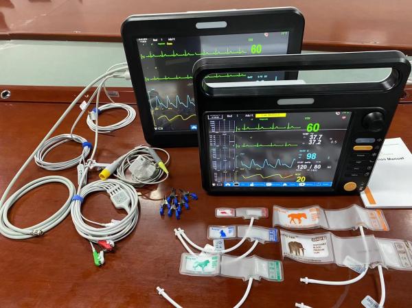 Buy cheap Fanless Veterinary Multiparameter Monitor For Hospital Emergency from wholesalers