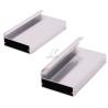 Buy cheap 6063 T5 Anodized Extruded Furniture Aluminium Profile For Cabinet Glass Door Handle from wholesalers