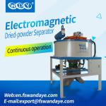 New development electromagnetic separator for dried-powder chemical medicine