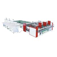 Buy cheap 90m / Min Semi Automatic Folder Gluer Two Pieces Joint Gluer product