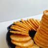 Buy cheap Diameter 4.5cm Rice Cracker Snacks Tomato Flavor Japanese Rice Biscuits from wholesalers