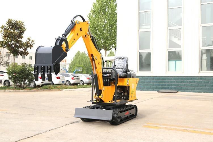 0.8t Elevator-Accessible Crawler Mini Excavator For Construction