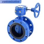 Hard Butterfly Valve for Normal Temperature Media Pneumatic Control Operation