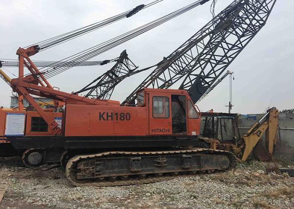 Buy cheap 50 ton Used HITACHI KH180 Crawler Crane 1998 Year Diesel Fuel Type from wholesalers