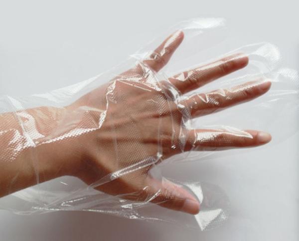 Buy cheap PE Disposable Hand Poly Gloves for Household Cleaning from wholesalers