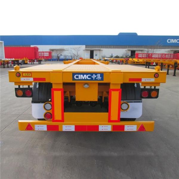 Buy cheap Port transport CIMC 3 Axle 40ft 12M Skeletal Container Trailer from wholesalers
