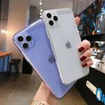 Iphone 11 Shockproof Phone Cases Neon Glitter Camera Protector 1.5mm Thickness