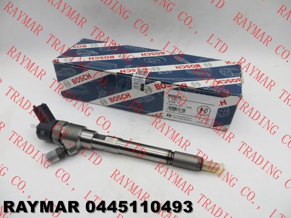 BOSCH Genuine common rail fuel injector 0445110493, 0445110494 for JAC 2.8D