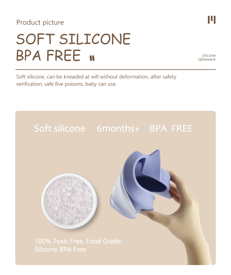 Owl Shape Silicone Baby Suction Plate Non Toxic BPA Free With Pantone Color