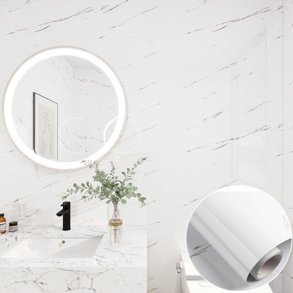 Buy cheap 120cm Wide Countertop Wallpaper Waterproof Marble Removable Wallpaper from wholesalers