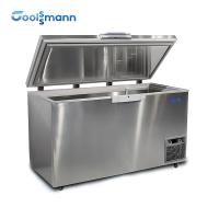 Buy cheap Single Temperature Deep Chest Freezer Supermarket Adjustable Foot Fridge product