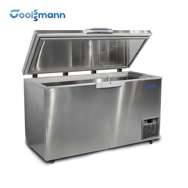 Buy cheap Single Temperature Deep Chest Freezer Supermarket Adjustable Foot Fridge from wholesalers