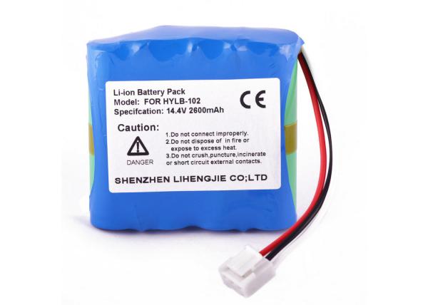 Rechargeable 14.4V 2600mAh Li-Ion ECG Battery For Edan SE-3 SE-12 SE-100
