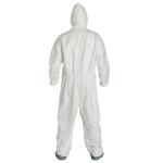Disposable Heavy Duty Breathable Coverall, Disposable Coverall is Hooded with