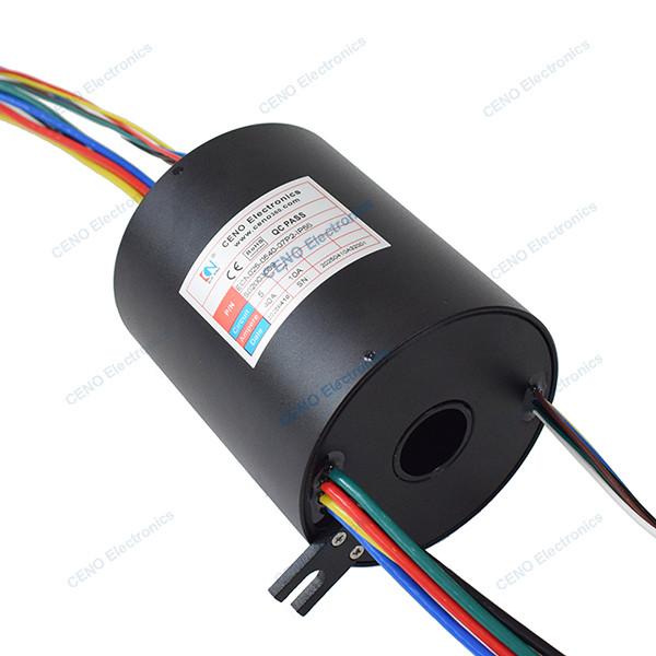Buy cheap Through bore slip ring configured electric power rotary joint for industry from wholesalers